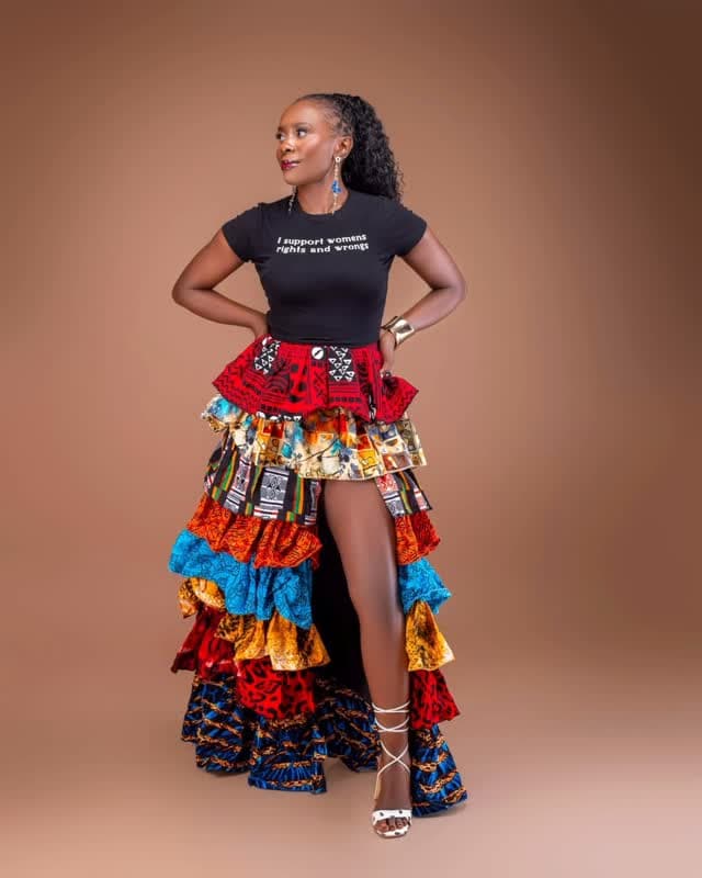 Custom Made Ankara Skirt